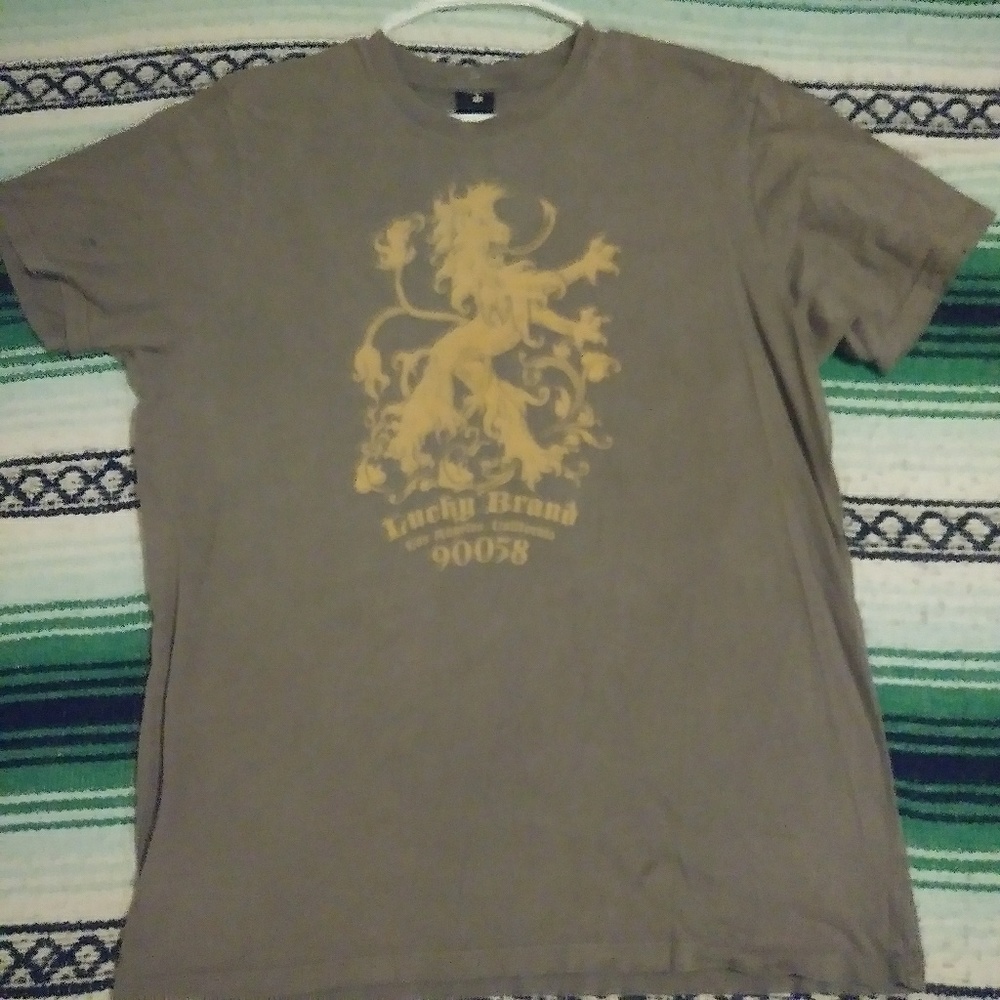 Lucky Brand XL Logo Shirt!